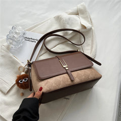 Vintage Suede Shoulder Bag Winter Large Capacity Crossbody