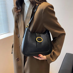 Hifashion Vintage Shoulder Bag PU Leather Crossbody Ladies Handbags