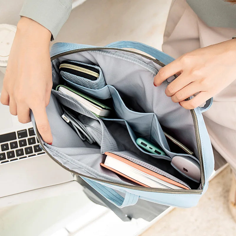 High Capacity Business Briefcase Document Organize Storage Bag