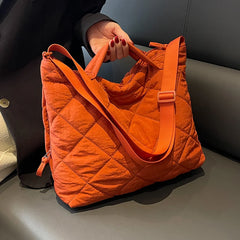 Women's Winter Crossbody Tote Bag High Capacity Cloth Handbags
