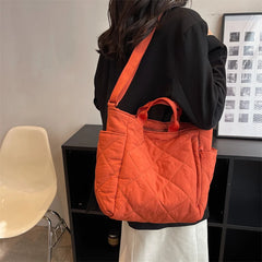 Winter Women's High Capacity Shoulder Bag - Big Tote for Shopping