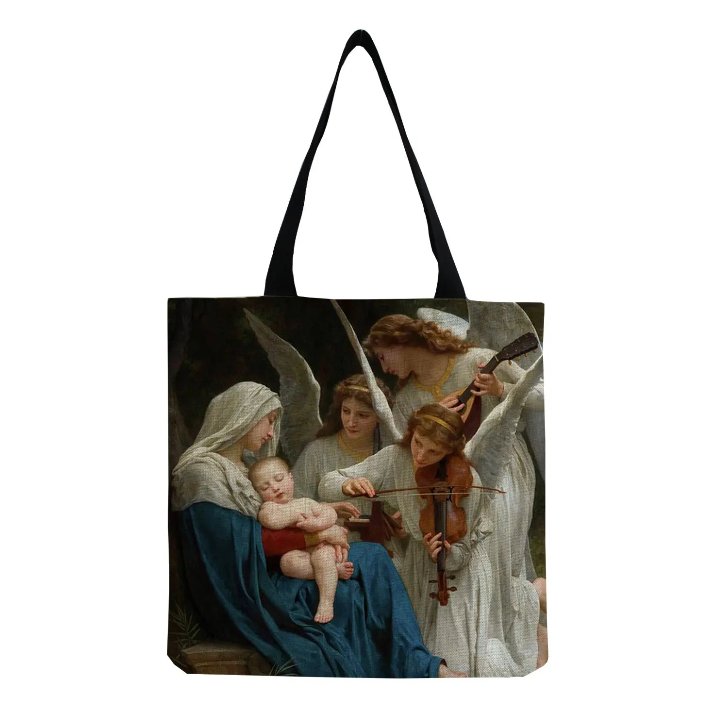 Foldable Eco Friendly Side Bag For Women Holy Mom Handbag