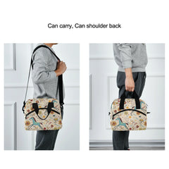 Horse Print Food Thermal Lunch Box Bag Durable Insulated Case