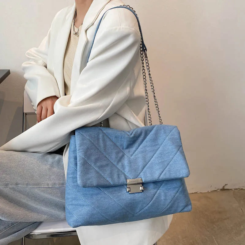 Women Shoulder Crossbody Bags Chain Vintage Handbags