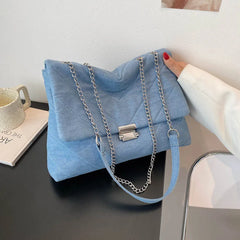 High Capacity PU Leather Women Shoulder Crossbody Bags 2022