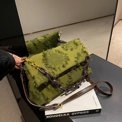 Women's Chain Underarm Shoulder Bag Crossbody Handbag