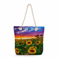 Travel Beach Bag Casual Shopping Tote Female Floral