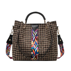 High Capacity Travel Handbags Pu Leather Shoulder Crossbody Bags for Women 2021