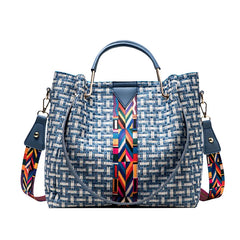 High Capacity Travel Handbags Pu Leather Shoulder Crossbody Bags for Women 2021