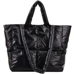 Winter Big Tote Handbags Large Purses Women Shoulder Bags