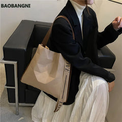 Winter Big Tote Handbags Women Shoulder Bags High Capacity