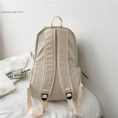 Large Women Travel Backpack for Teenage Girls Solid Casual Bag