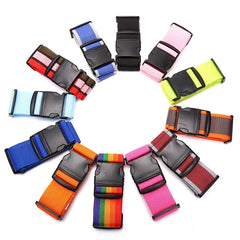 2M Rainbow Password Lock Luggage with Strap