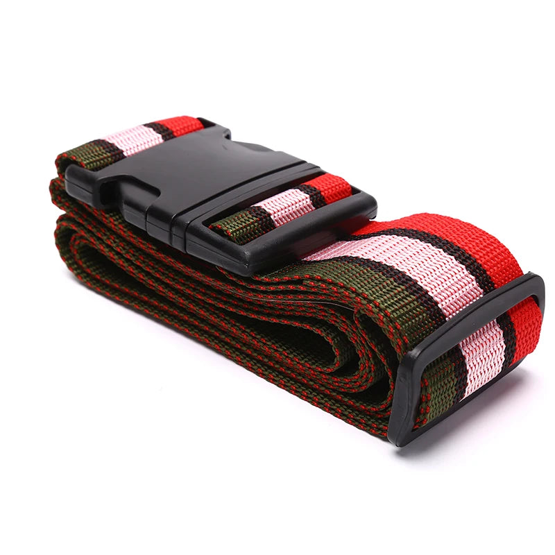 2M Rainbow Password Lock Luggage with Strap