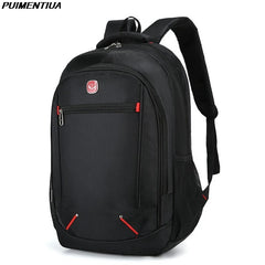 High Backpacks Men Teenage Boys Student School Bag Waterproof Travel Large Cap
