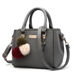 Hairball Handbag Versatile Crossbody Bag for Women