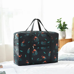 Foldable Travel Duffle Bag Waterproof Clothing Storage Organizer Weekend Luggage