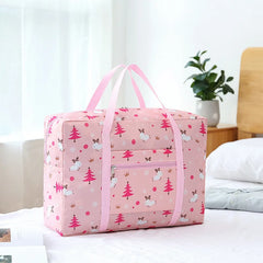 Foldable Travel Duffle Bag Waterproof Clothing Storage Organizer Weekend Luggage