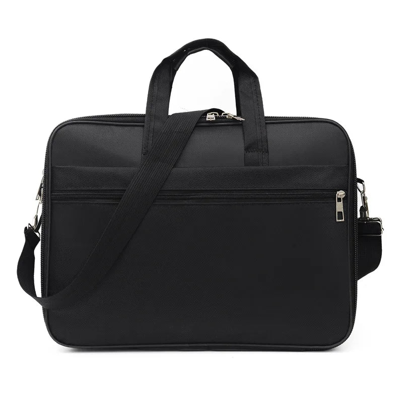 High Business Men's Briefcase Oxford Cloth Laptop Bag Horizontal Portable