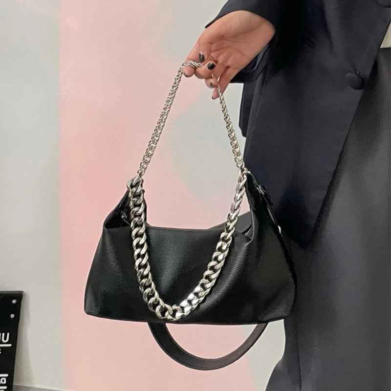Women's Chain Crossbody Bag Handbags Underarm Bags