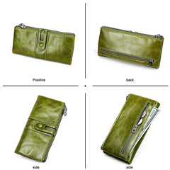 RFID Wallet Women Long Womens Wallets Clutch