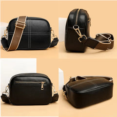 Cow Leather Shoulder Bag Crossbody for Women Soft Leather Handbag