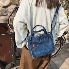 Denim Shoulder Bag Small Handbag Lady Travel Purse