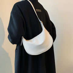 High Leather Crossbody Bag for Women Girls Casual Shoulder Hobos Bags