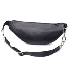 PU Chain Waist Bag Bananka Travel Leisure Fanny Pack Men And Women