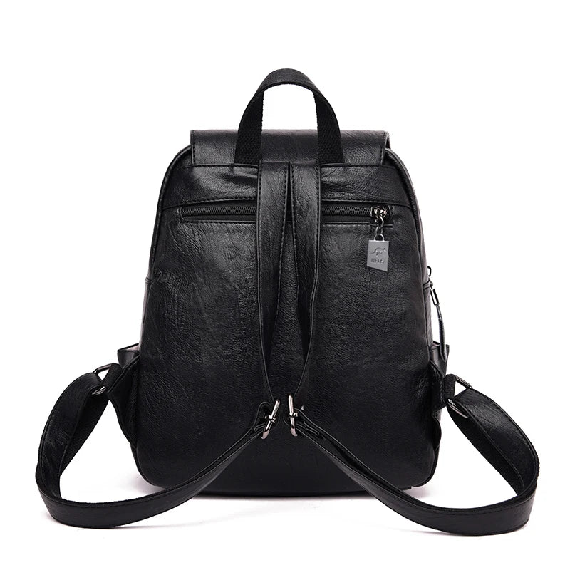 Vintage Women Backpack High Ladies Travel Bag