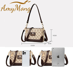 High Female Purses and Handbags for Women Bag Shoulder Crossbody Sac Ladies