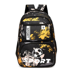 High Football Print Backpacks For Teens Boys Girls School Bags