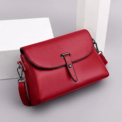 High Leather Handbags Women's Bags Female Crossbody Bag Natural Cowskin