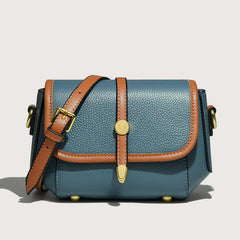 Leather Shoulder Crossbody Bag Women Solid Cow Leather Handbag