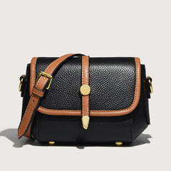 Leather Shoulder Crossbody Bag Women Solid Cow Leather Handbag
