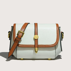 Leather Shoulder Crossbody Bag Women Solid Cow Leather Handbag