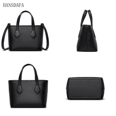 Women's Leather Shoulder Crossbody Bag Solid Cow Leather Handbag