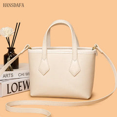 Women's Leather Shoulder Crossbody Bag Solid Cow Leather Handbag