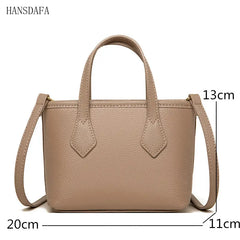 Women's Leather Shoulder Crossbody Bag Solid Cow Leather Handbag