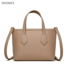 Women's Leather Shoulder Crossbody Bag Solid Cow Leather Handbag