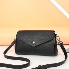Vintage Cowhide Crossbody Bag for Women