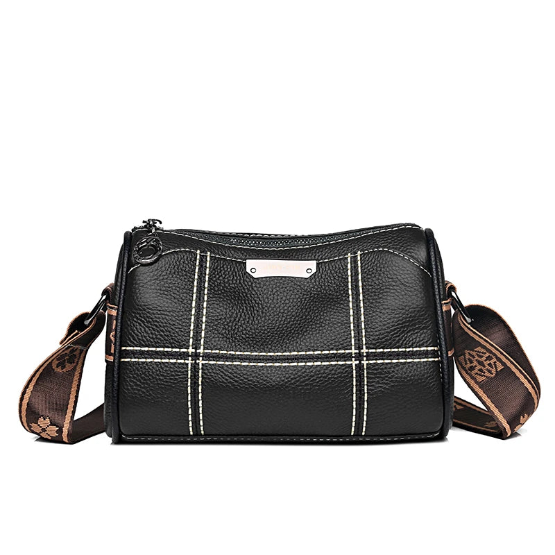 Women's Leather Shoulder Crossbody Bag Handbag