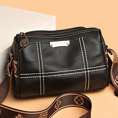 Women's Leather Shoulder Crossbody Bag Handbag