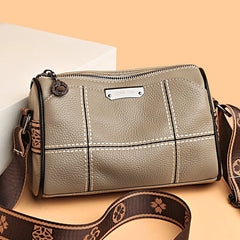 Women's Leather Shoulder Crossbody Bag Handbag