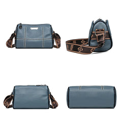 Women's Leather Shoulder Crossbody Bag Handbag