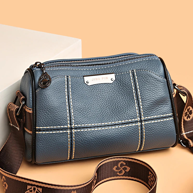 Women's Leather Shoulder Crossbody Bag Handbag