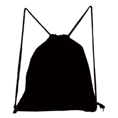Solid Drawstring Bags Shoe Storage Bag Customizable Backpack