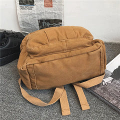 Canvas Teenage School Bag Student Backpack Girl Women Daypack Teen Rucksack