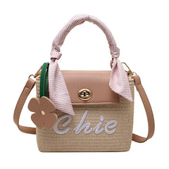High Grass Woven Waist Bag Female Summer Niche Beach Bag