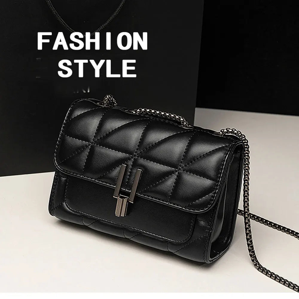 High Chain Shoulder Bag Women Crossbody Classic Small Purses Ladies Messenger Ba